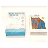 TRUE WIRELESS PRO EAR BUDS AND APPLE I PHONE