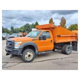 2013 FORD F- 450 XL SUPER DUTY- DUMP