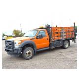 2014 F- 450 XL SUPER DUTY- STAKE TRUCK