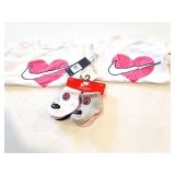 2 NIKE SHIRTS AND NIKE SOCKS