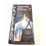 6-  INDUSTRIAL BACK SUPPORTS IN OPENED BOXES