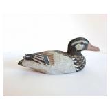 DUCK DECOY-HAND CARVED AND HAND PAINTED