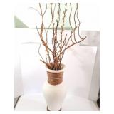 VASE WITH PUSSY WILLOW