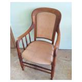 WOODEN CHAIR- VINTAGE-VERY NICE