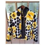 BALA BALA- LADIES FLOWERED JACKET- SIZE MEDIUM