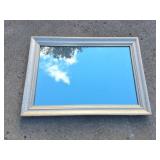 VINTAGE MIRROR- APPROXIMATELY 2 FOOT BY 3 FOOT