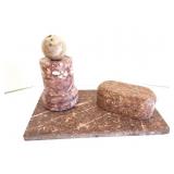 ROSE MARBLE- PIECES- 4 ITEMS