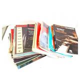 PIANO SHEET MUSIC AND INSTRUCTIONAL BOOKS