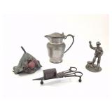PEWTER- CAST- ORNATE MYSTERY SHEARS