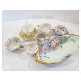 FINE BONE CHINA- CUPS- SAUCERS- SERVERS AND MORE