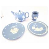 WEDGEWOOD JASPER WARE- 4 PIECES