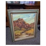 ORIGINAL OIL PAINTING- SIGNED AND FRAMED