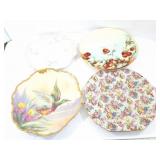 4 - DECOR PLATES- FINE CHINA