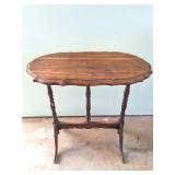 ORNATE WOOD TABLE