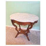 MARBLE TOP TABLE