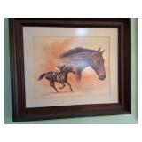 KELLY SIGNED NUMBERED  PRINT- JOHN HENRY- 123 OF