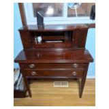 VINTAGE DESK AND ALL CONTENTS
