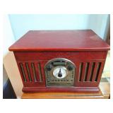 RADIO- CD- TAPE AND RECORD PLAYER