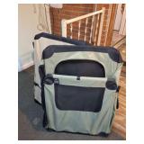 2- COLLASPIBLE DOG KENNELS