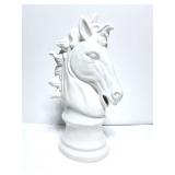 PORCELAIN HORSE HEAD- APPROXIMATELY 18 INCHES