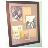 WALL HANGING- VINTAGE STORY OF OWNER OF ESTATE