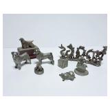 PEWTER DOGS- SNOOPY AND MORE