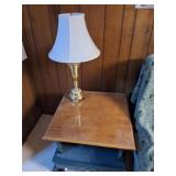 LAMP AND END TABLE