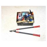 TOOL LOT- HAMMERS, TRIMMERS AND MUCH MORE