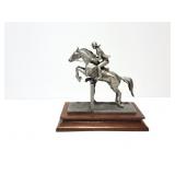 CLEARING FENCE 12-  LIMITED EDITION- FINE PEWTER-