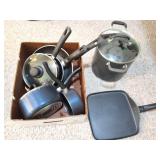 T- FAL POTS AND PANS SET
