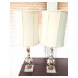 2- MATCHING LAMPS WITH SHADES