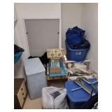 CONTENTS OF CLOSET - EXCEPT CLOTHES AND SAFE