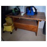 WOODEN TABLE - NO CONTENTS