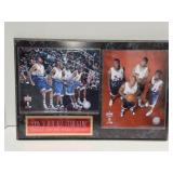 200G NBA ALL STAR GAME- PISTONS PLAYERS- PLAQUE