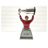 GUY LAFLEUR SIGNED BUST- UPPER DECK
