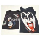 KISS- VINTAGE-2 EXTRA LARGE SHIRTS