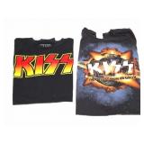 KISS- THE HOTTEST SHOW ON EARTH-  VINTAGE- 2 XL