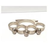METAK KNUCKLES- WITH SKULL DESIGN