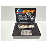 AMERICAN STEEL - KNIFE AND LIGHTER SET IN METAL