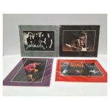 AC/DC- METALLICA- AND 2 JIMI HENDRIX- MATTED