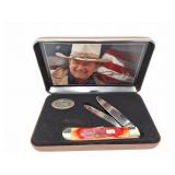 CASE XX KNIFE- JOHN WAYNE KNIFE IN ORIGINAL CASE