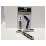 CAMO FOLDING KNIFE SET AND STAINLESS MULTI TOOL