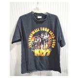 KISS- FARWELL TOUR- T SHIRT- LARGE