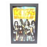 KISS- LENTICULAR 3-D - PICTURE/ POSTER - FRAMED