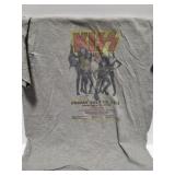 KISS- VINTAGE BAND SHIRT- 1974-  ORLANDO FORIDA-