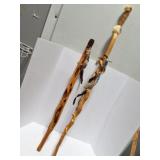 NATIVE AMERICAN- WALKING STICK DECOR