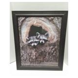 RACOONS- FRAMED ARTWORK