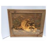 RACOON- FRAMED PHOTO