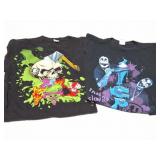 INSANE CLOWN POSSE- VINTAGE- SHIRTS- 2 LARGE