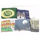 6 OUTDOOR -WILDLIFE SHIRTS- LARGE